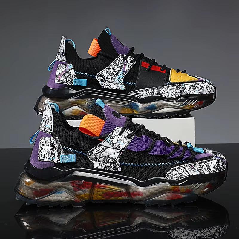 Shoes Men Sneakers Male Casual Mens Shoes Tenis Luxury Shoes Trainer Race Breathable Shoes Fashion Loafers Running Shoes for Men