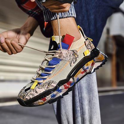 Shoes Men Sneakers Male Casual Mens Shoes Tenis Luxury Shoes Trainer Race Breathable Shoes Fashion Loafers Running Shoes for Men