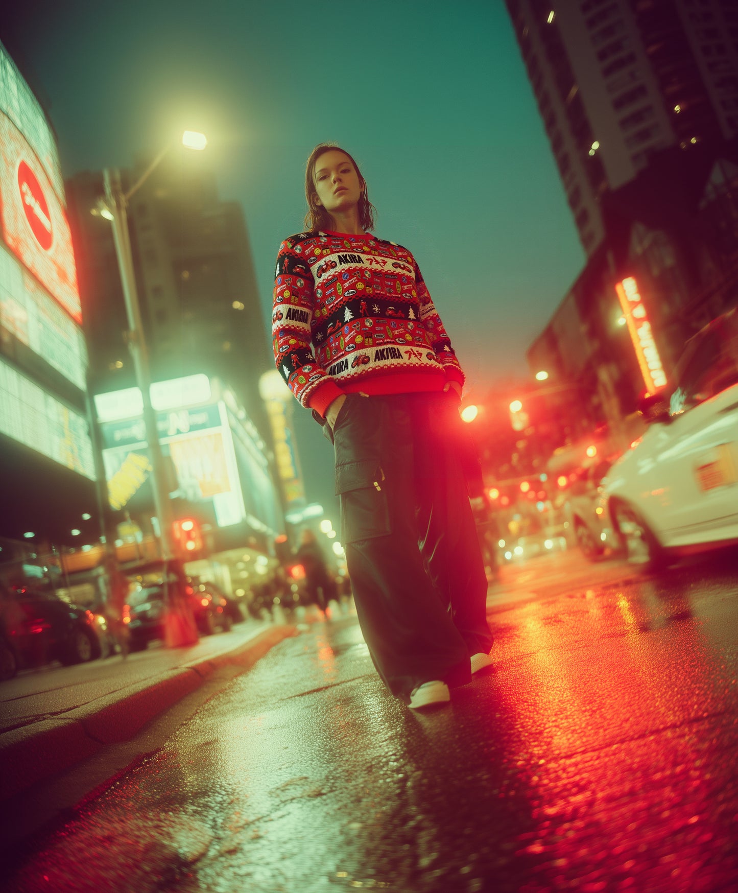 Get Cozy This Winter with the Akira Kaneda Ugly Merry Christmas Oversized Hoodie for Men - The Ultimate Pullover for Festive Fun!