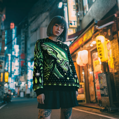 Xenomorph Alien Ugly Merry Christmas Sweater 2025 New Fashion Men Hoodie Pullover Spring Autumn Women Sweatshirt