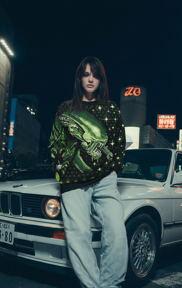 Xenomorph Alien Ugly Merry Christmas Sweater 2025 New Fashion Men Hoodie Pullover Spring Autumn Women Sweatshirt