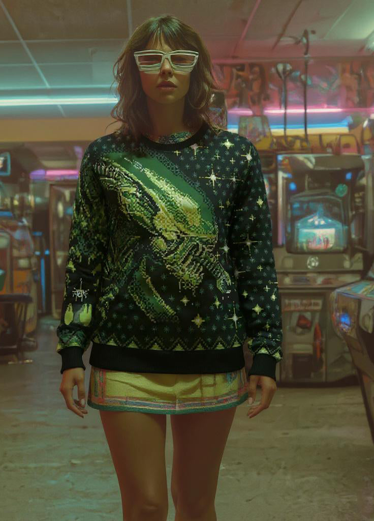 Xenomorph Alien Ugly Merry Christmas Sweater 2025 New Fashion Men Hoodie Pullover Spring Autumn Women Sweatshirt