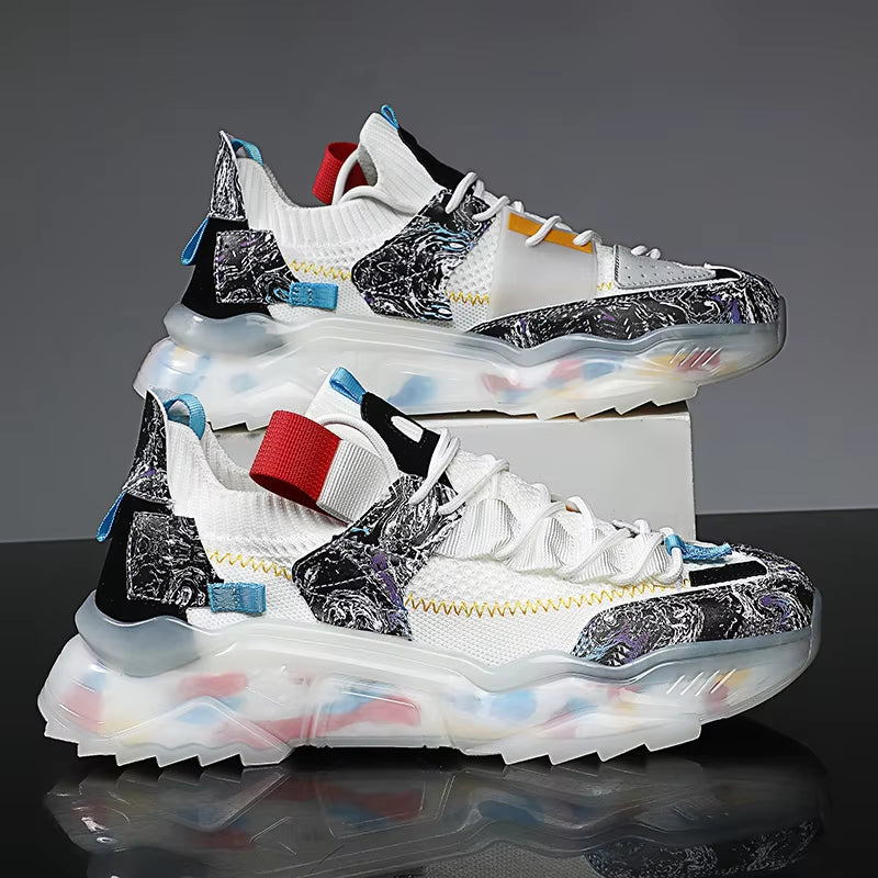 Shoes Men Sneakers Male Casual Mens Shoes Tenis Luxury Shoes Trainer Race Breathable Shoes Fashion Loafers Running Shoes for Men