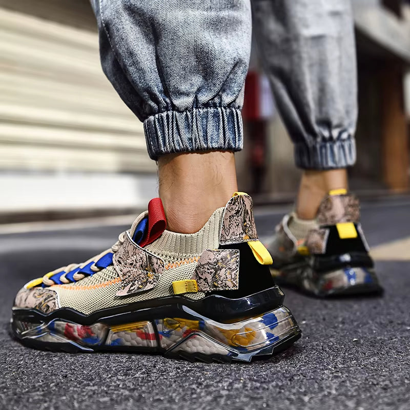 Shoes Men Sneakers Male Casual Mens Shoes Tenis Luxury Shoes Trainer Race Breathable Shoes Fashion Loafers Running Shoes for Men